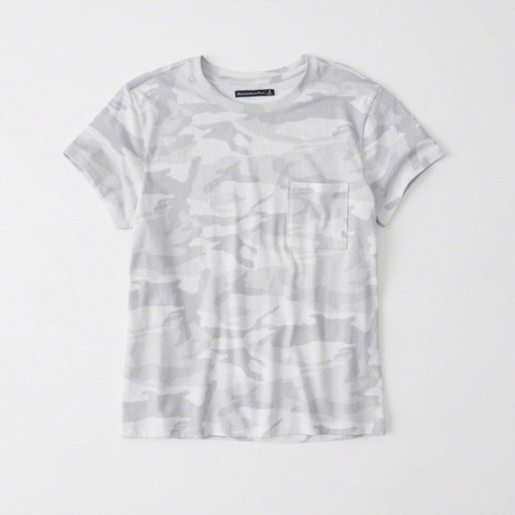 Abercrombie & Fitch Tops - Abercrombie and Fitch Camo Tee